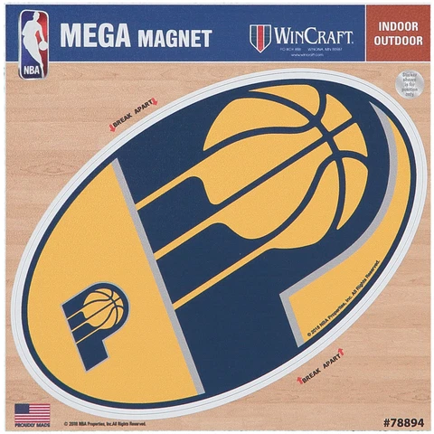 Indiana Pacers 6" x 6" Mega Magnet Cover
