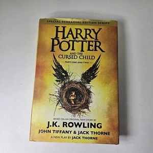 Harry Potter Cursed Child - Parts One & Two Official Script Book HC 1st Ed.  Bk3 - Picture 1 of 5
