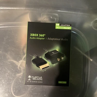 Turtle Beach Audio Adapter Headset Audio Adapter Cable 0.9ft For Xbox 360 - Image 1 of 2