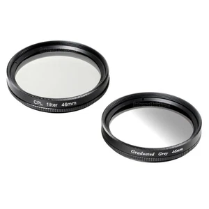 46mm Set POL-Filter CPL + Grauverlaufsfilter 46 mm - Bild 1 von 7