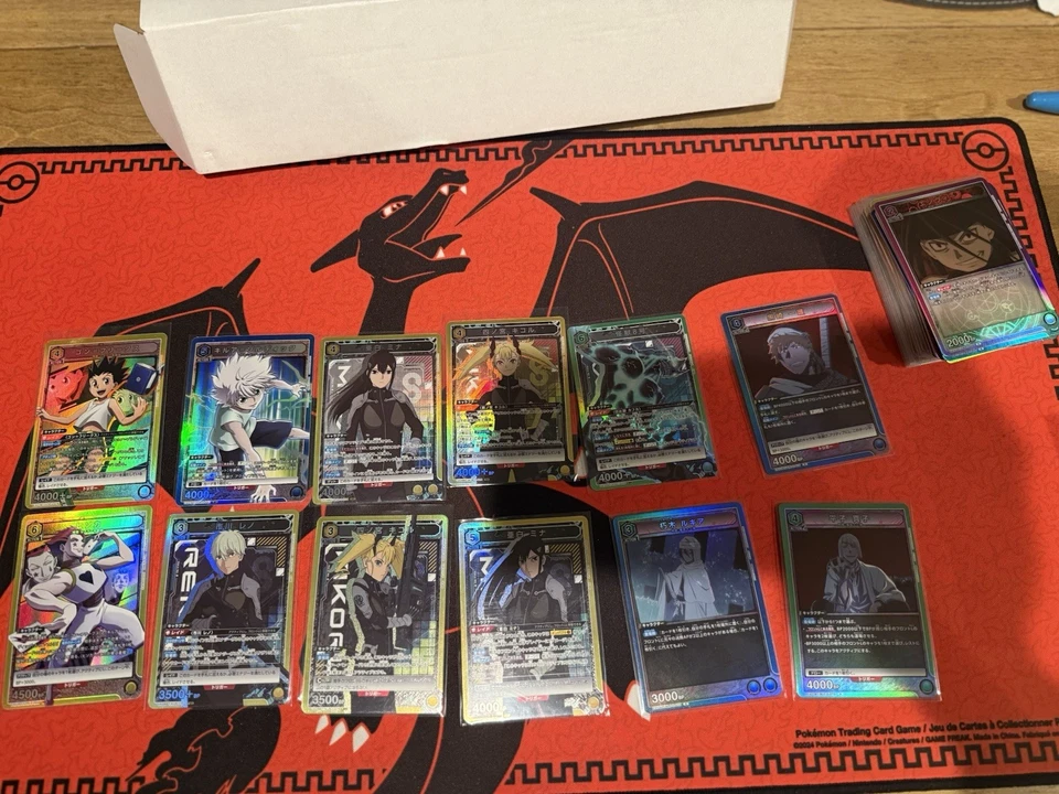 Union Arena JP Bulk Lot 500+ Cards HxH Bleach FMA Kaiju No.8 + 49 R + 9 SR - Image 1 of 3