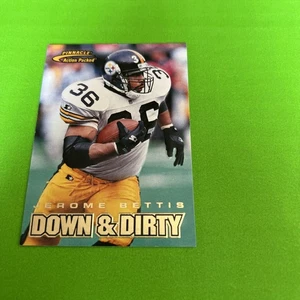 Pinnacle 1997 lleno de acción 'Down & Dirty' | Jerome Bettis | #122 | Steelers - Imagen 1 de 3