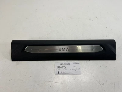 BMW 228i F44 2020-2024 umbral de puerta delantera izquierda/derecha placa de desgaste cubierta de moldura OEM Foto 1 de 4