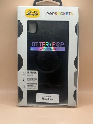 Otterbox Otter+Pop Symmetry Case for Apple iPhone XS Max - BLACK‼️ - Image 1 of 4