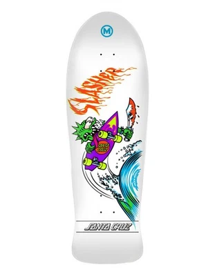 Santa Cruz Old School Meek OG Slasher Reedición Deck (White Dip) Foto 1 de 2