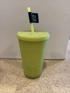 Starbucks 2022 Otoño Halloween Hierba de Limón Brilla en la Oscuridad Grande Vaso Tachonado - Imagen 1 de 1