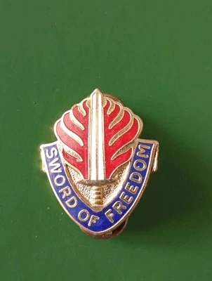 INSIGNE US ARMY EUROPE, SWORD OF FREEDOM - Photo 1/2
