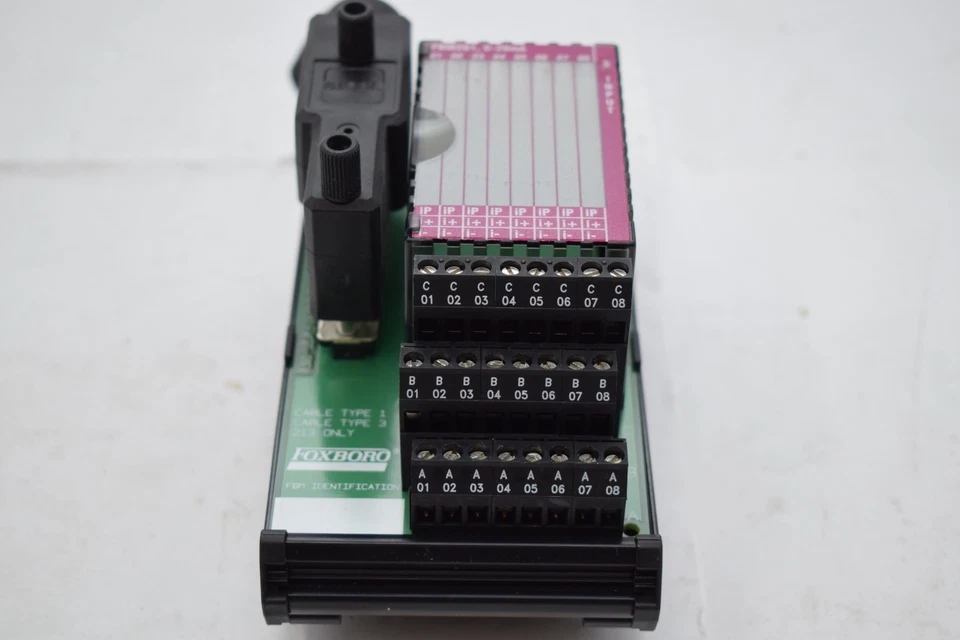 INVENSYS FOXBORO P0916AA FIELD TERMINAL ASSEMBLY FBM201 I/A PLANT - Image 1 of 4