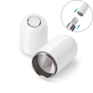 2 Pièces Bouchon de Remplacement Magnétique pour Apple Pencil 1 Blanc Couvercle de Remplacement Bouchon Neuf - Photo 1/11