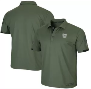 Butler Bulldogs Colosseum Men’s Military Appreciation Echo Polo Shirt Olive L - Picture 1 of 7
