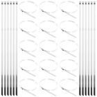 100 Pcs Stainless Steel Fence Post Extender Chain Link Slats Gate
