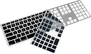 Silicone Keyboard Cover Skin for Imac Wired USB Keyboard with Numeric Keypad MB1
