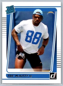 2021 Panini Donruss - Rated Rookie Tre' McKitty #304 (RC) - Picture 1 of 2