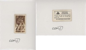 1948 Topps Magic Wrestling Champions Jim Browning Ed George Arm Lock ( ) #17D