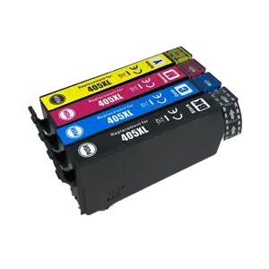 Set 4 cartucce inchiostro compatibili ricambio non OEM per inchiostri valigia 405XL - Foto 1 di 1