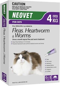 Neovet For Cats (Over 4kg) 6 Pack Aus Free shipping - Picture 1 of 21