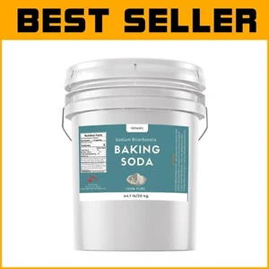 Bulk 44.1 lb Pure Sodium Bicarbonate Powder - Versatile Cleaner & Baking Aid - Picture 1 of 8