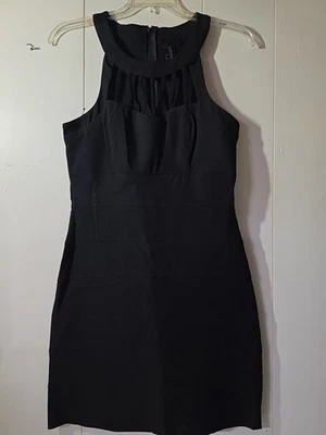 Vestido de cóctel Trixxi negro sin mangas - talla 9 Foto 1 de 4