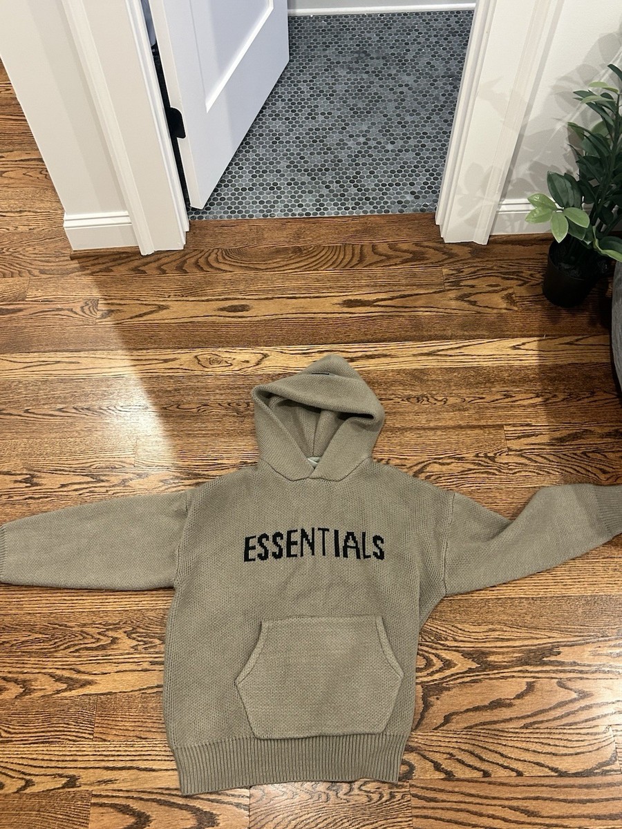 パーカー・フーディ FEAR OF GOD Men Hoodies FGE25051311FLC BLACK Fear of God Essentials Black Fleece Hoodie | PacSun