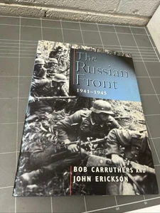 VINTAGE WAR BOOK THE RUSSIAN FRONT 1941 1945 CARRUTHERS ERICKSON WW2 V - Photo 1/12