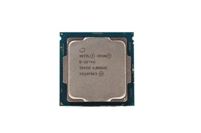 Intel Xeon E-2274G 4.00Ghz Quad-Core 8-Threads 8MB LGA 1151 Processor P/N: SRFDE - Image 1 of 2