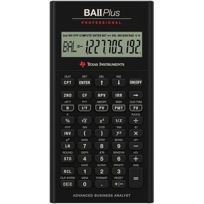 Professional BA II Plus Financial Calculator for Efficient CFA Exam Preparation - Image 1 of 4