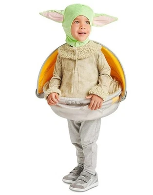 New Disney Store Toddler Boys 4T Star Wars Mandalorian Yoda The Child Costume - Image 1 of 4