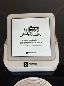 Sumup Solo Card Terminal - Spares Or Repair Contact Customer Services - Afbeelding 1 van 4