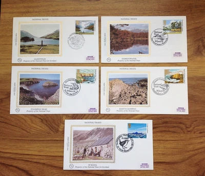 GB 1981  National Trusts  Benham FDC First Day Covers. Free UK Postage - Image 1 of 3