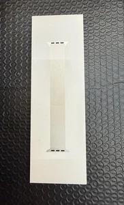 Véritable Apple Watch boucle milanaise en acier inoxydable naturel 46 mm S/M pour série 10 - Photo 1 sur 2