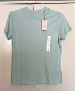 NWT A New Day Women's Mint Green Short Sleeve Crew Neck T- Shirt Medium Target - Picture 1 of 3