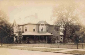 Titusville PA Pennsylvania Residence in 1912 RPPC Photo Postcard COPY - Picture 1 of 2