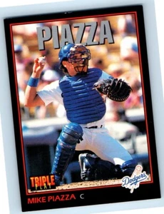 1993 Triple Play #55 Mike Piazza Los Angeles Dodgers - Picture 1 of 2