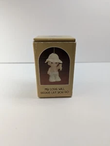 Precious Moments 15849 May Your Christmas Be Delightful 1985 Vintage Ornament - Picture 1 of 12