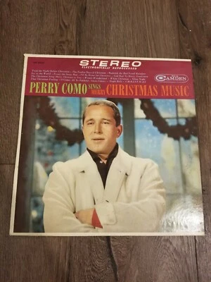 PERRY COMO SINGS MERRY CHRISTMAS MUSIC RCA CAL-660 RE Vinyl Record MONO - Image 1 of 3