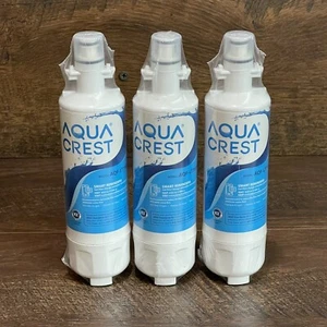 3 PACK Aquacrest Refrigerator Water Filter Model AQF-LT700P - Picture 1 of 3