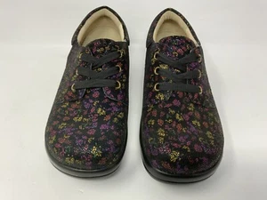 Chaussures femme Alegria by PG Lite en cuir à fleurs multicolores EU 38 US 8 8,5 infirmière - Photo 1/13