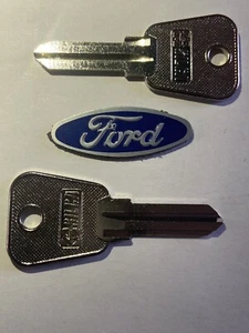 Ford Escort Mk1 Replacement Key Really Good Quality Great match Uncut X2 - Picture 1 of 6
