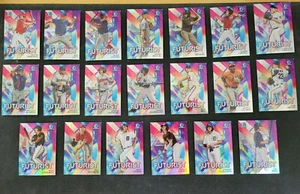 Bowman Futurist 2021 rifrattore cromato set completo di 20 carte - Foto 1 di 12