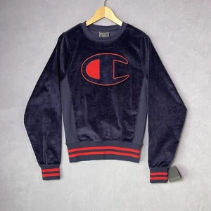 Sudadera Champion Adulto Extra Pequeña Pana Marina Nueva Clásica Gran Logotipo Vida - Imagen 1 de 11