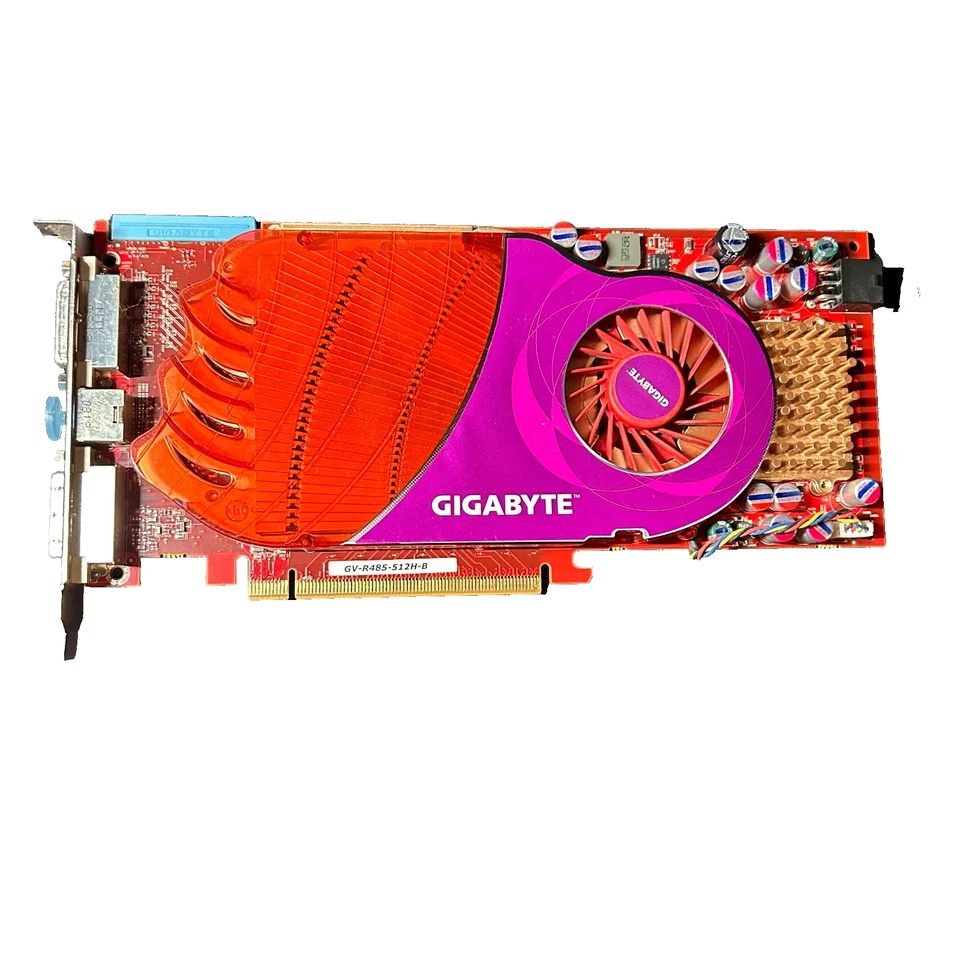 GIGABYTE Radeon HD 4850 512MB GDDR3 Pci-E GV-R485-512H-B Video Card Tested - Image 1 of 4
