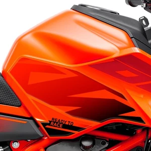 Stickers Side Tank for KTM 390 Duke 2024 On L-194 Orange - Picture 1 of 2