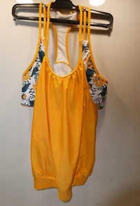 Two Piece Tankini Bathing Suits Swim Tops with Boy Shorts Women Swimsuits Sporty - Picture 1 of 4