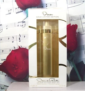 Oscar De La Renta Golden Glitter Body Oil Spray 3.3 FL. OZ. - Picture 1 of 1