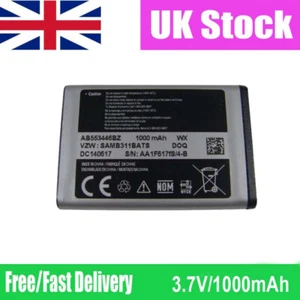UPGraded AceSoft 1000mAh AB553446BU Battery for Verizon Samsung Gusto 3 SM-B311V - Picture 1 of 2