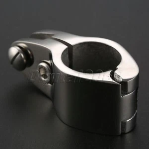25mm 1" Boat Marine Yatch Stainless Bimini Top Hinged Jaw Slide Hardware Fitting - Picture 1 of 10