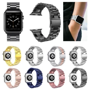 For Apple Watch iWatch Ultra 8 7 6 5 SE 42-49mm Stainless Steel Metal Strap Band - Foto 1 di 18