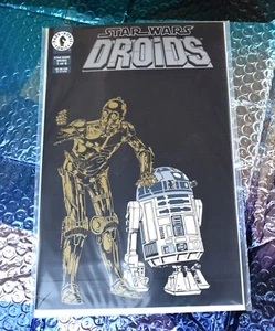 Star Wars Droids #1 C-3PO R2-D2 Dark Horse Comics Embossed Cover - Picture 1 of 1