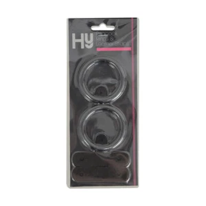 Hy Equestrian Peacock Rings & Leather Straps Spares For Peacock Safety Stirrups - Picture 1 of 1