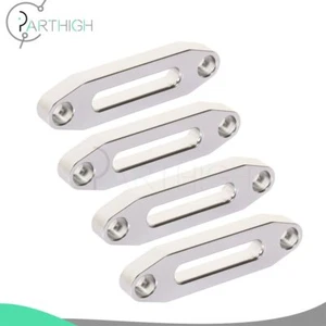 Heavy Duty 4.8" Aluminum Hawse Fairlead Guide For Winch Rope Universal 4pcs - Picture 1 of 11